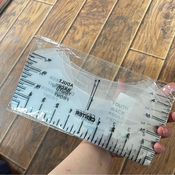 Sewing/Heat press Ruler Set - Picture 2 of 2